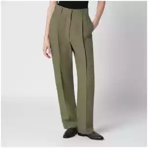 Blazé Milano Fox green trousers in linen