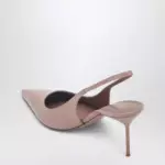 Paris Texas Lidia pink patent leather slingback