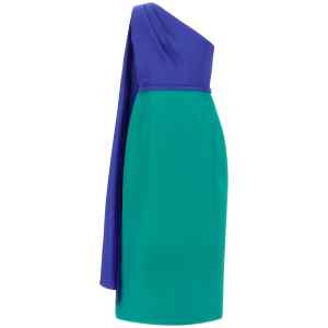 Carolina Herrera Color Block Dress