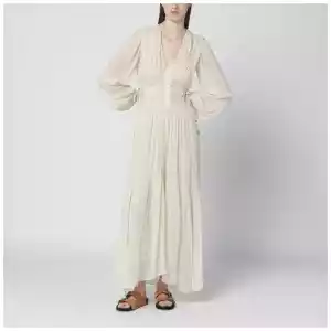 ISABEL MARANT Étoile Briane long ecru dress