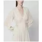 ISABEL MARANT Étoile Briane long ecru dress