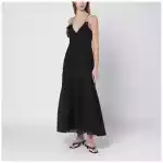 ISABEL MARANT Étoile Black Vasma cotton-voile dress