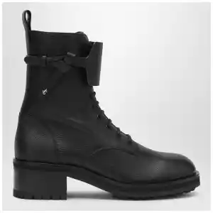 Jimmy Choo Rosabel Flat black leather ankle boots
