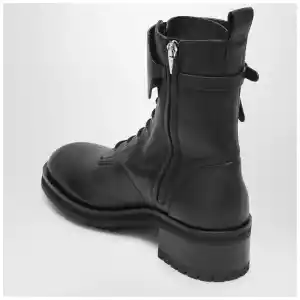 Jimmy Choo Rosabel Flat black leather ankle boots