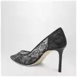 Jimmy Choo Romy 85 pumps in lace with logo