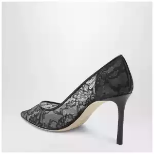 Jimmy Choo Romy 85 pumps in lace with logo