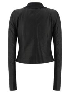 Rick Owens Scarf Biker Jacket