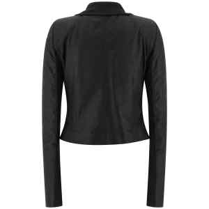 Rick Owens Scarf Biker Jacket