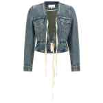 Maison Margiela Raw Cut Hem Denim Jacket