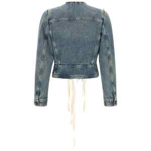 Maison Margiela Raw Cut Hem Denim Jacket