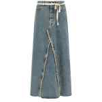Maison Margiela Raw Hem Denim Skirt