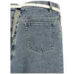 Maison Margiela Raw Hem Denim Skirt