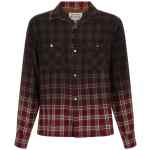 Maison Margiela Check Shirt With Gradient Effect