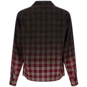 Maison Margiela Check Shirt With Gradient Effect