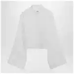 MM6 Maison Margiela White shirt with all-over logo graphic