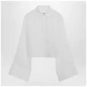MM6 Maison Margiela White shirt with all-over logo graphic