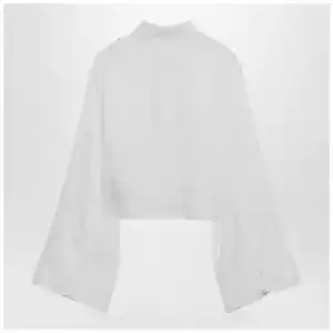 MM6 Maison Margiela White shirt with all-over logo graphic