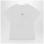 MM6 Maison Margiela White T-shirt with Numeric Signature patch