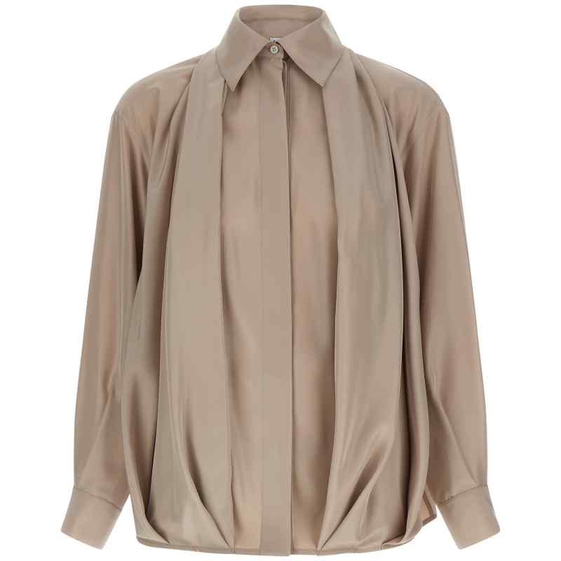 S540Y05XC77200_01_M_2025-09-29T08-38-58.095Z Loewe Silk Draped Shirt