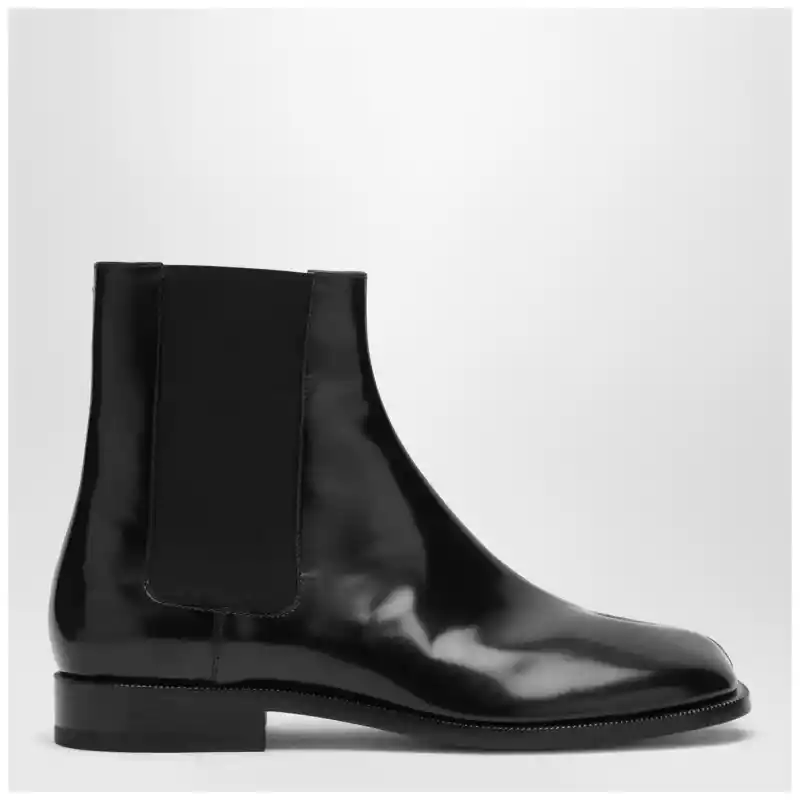 Maison Margiela Black Tabi Chelsea Ankle Boots