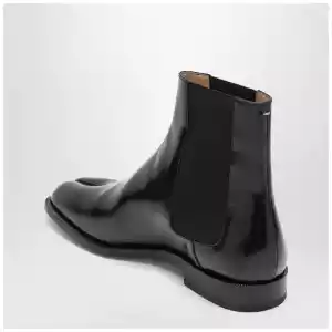 Maison Margiela Black Tabi Chelsea Ankle Boots