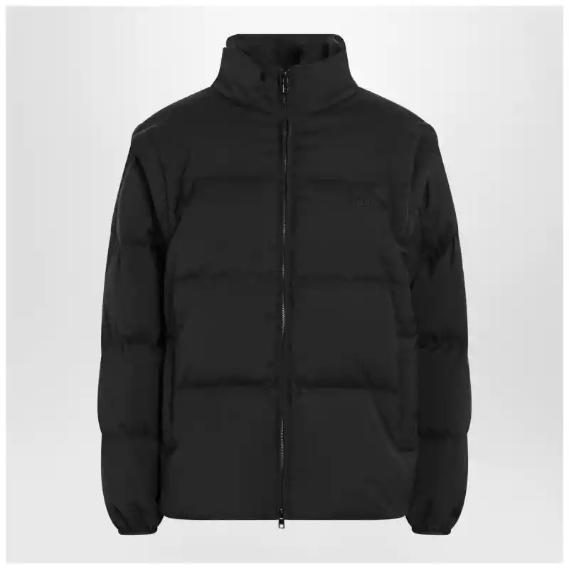 MM6 Maison Margiela Transformable padded black jacket