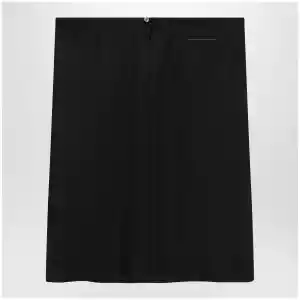 MM6 Maison Margiela Black skirt in acetate blend