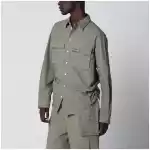 Dsquared2 Military green cotton shirt