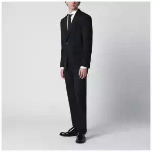 Dsquared2 Navy blue single-breasted suit in wool blend