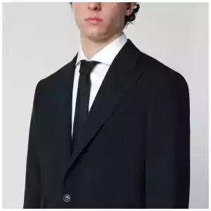 Dsquared2 Navy blue single-breasted suit in wool blend