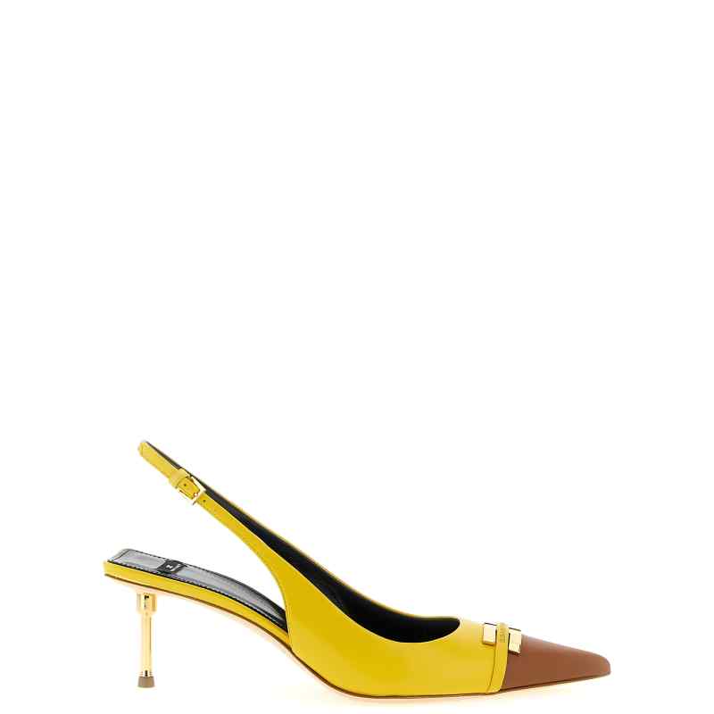 SA57L61E2FC1_01_M_2025-12-16T10-03-21.197Z Elisabetta Franchi Leather Slingback