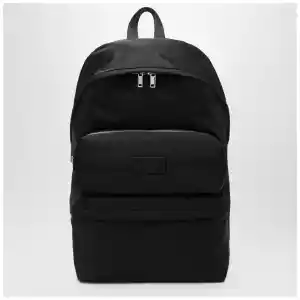 MM6 Maison Margiela Numeric black nylon backpack