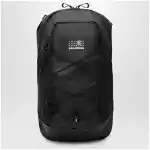 MM6 Maison Margiela XT-15 technical nylon backpack in black and white