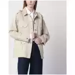 Blazé Milano Safari jacket in beige denim