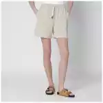 ISABEL MARANT Étoile Sand-coloured sporty Shorts