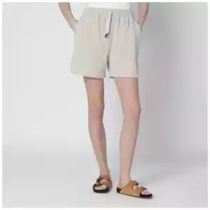 ISABEL MARANT Étoile Sand-coloured sporty Shorts