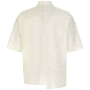 Mm6 Maison Margiela Bi-material Shirt