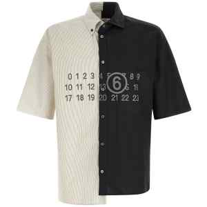 Mm6 Maison Margiela Patchwork Shirt