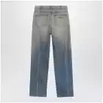 MM6 Maison Margiela Mid-blue washed-effect denim jeans