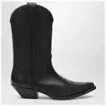MM6 Maison Margiela Black Florence cowboy boots