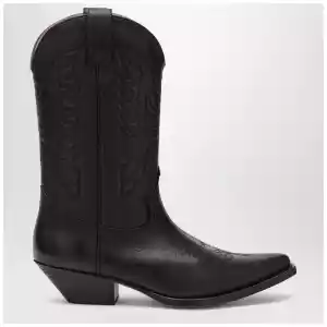 MM6 Maison Margiela Black Florence cowboy boots