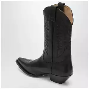 MM6 Maison Margiela Black Florence cowboy boots