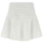 Self-Portrait Pointelle Knit Mini Skirt