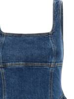 Self-Portrait Denim Mini Dress
