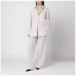 THE ANDAMANE Ivory Wendela oversized suit