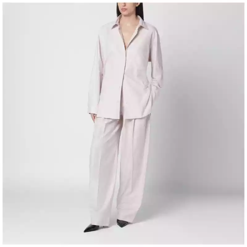 THE ANDAMANE Ivory Wendela oversized suit