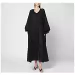 TheLatest Loose black dress in cotton