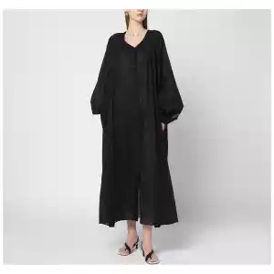 TheLatest Loose black dress in cotton