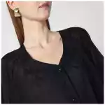 TheLatest Loose black dress in cotton
