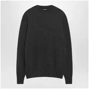LEMAIRE Brown sweater in alpaca blend